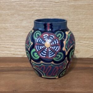 Carl Gebauer Art Deco Pottery 6" Vase 22 Vintage Made in Germany